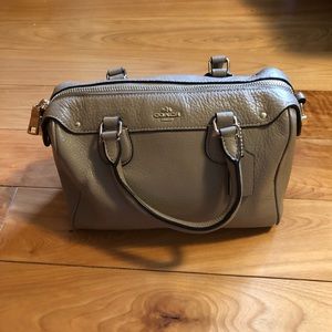 Coach handbag with crossbody strap